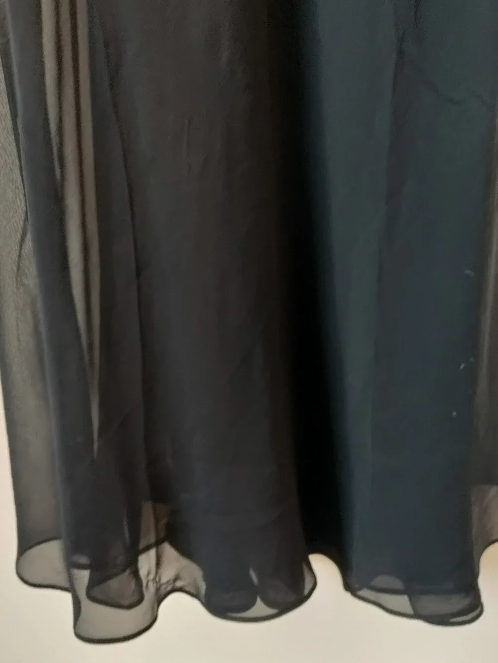 Y2k Vintage Claire's Rose 100% Silk Lingerie Gown Medium - Picture 5 of 11